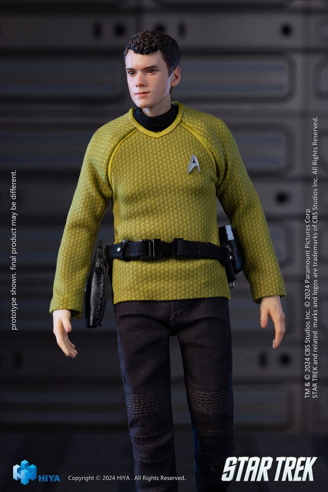 Star Trek 2009 Exquisite Super Series Action Figure 1/12 Chekov 16 cm