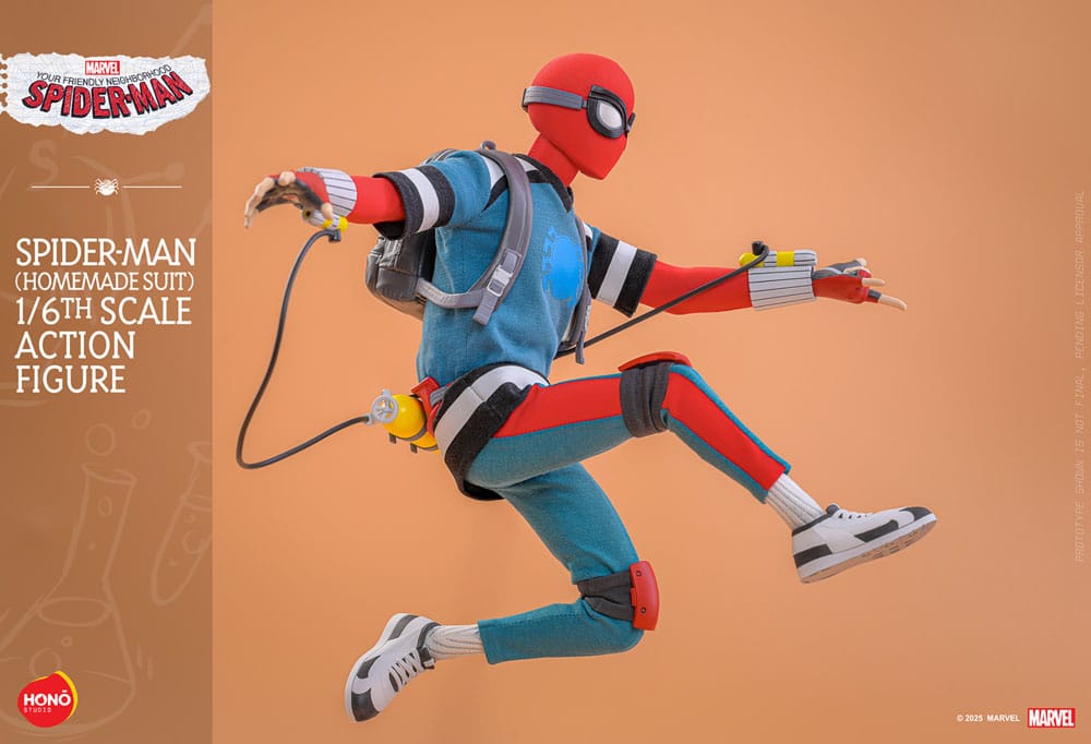 Your Friendly Neighborhood Spider-Man Action Figure 1/6 Spider-Man (Homemade Suit) 29 cm