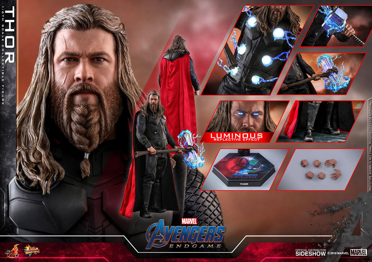 Avengers: Endgame Movie Masterpiece Action Figure 1/6 Thor 32 cm