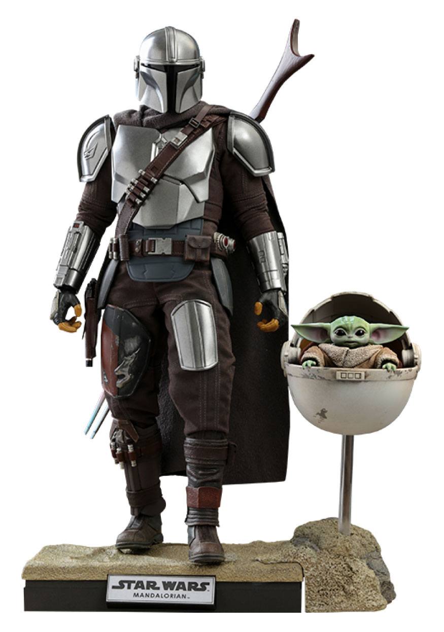 Star Wars The Mandalorian Action Figure 2-Pack 1/6 The Mandalorian &amp; The Child Deluxe 30 cm