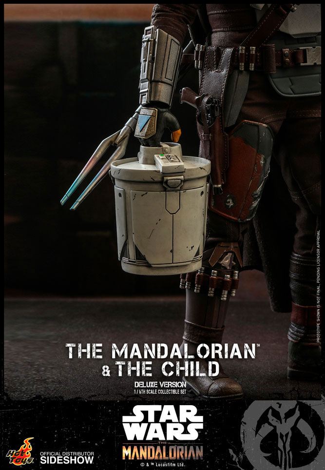 Star Wars The Mandalorian Action Figure 2-Pack 1/6 The Mandalorian &amp; The Child Deluxe 30 cm