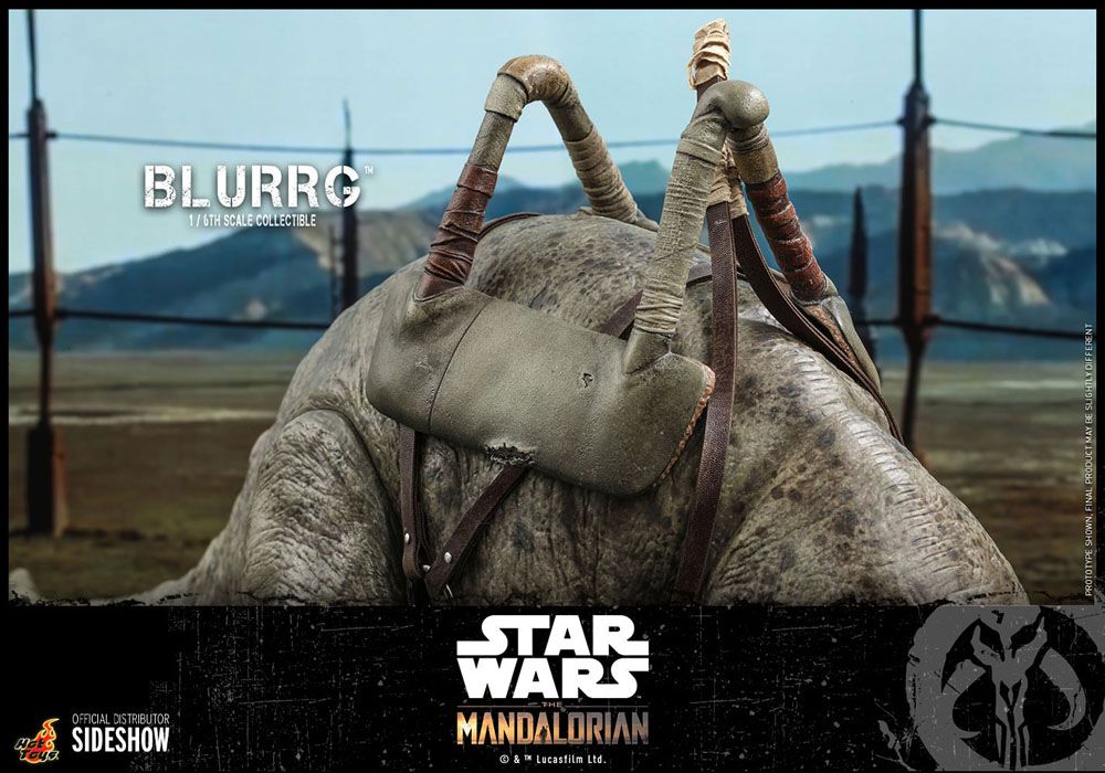 Star Wars The Mandalorian Actionfigur 1/6 Blurrg 37 cm