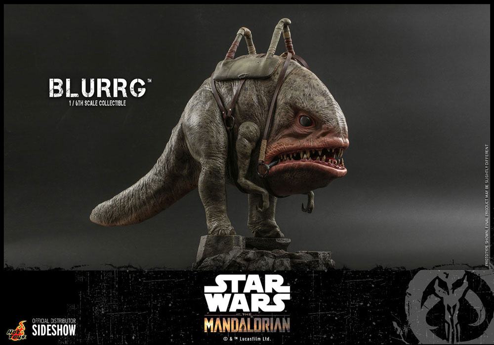 Star Wars The Mandalorian Actionfigur 1/6 Blurrg 37 cm