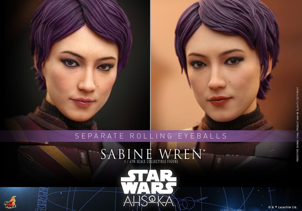 Star Wars: Ahsoka Actionfigur 1/6 Sabine Wren 28 cm