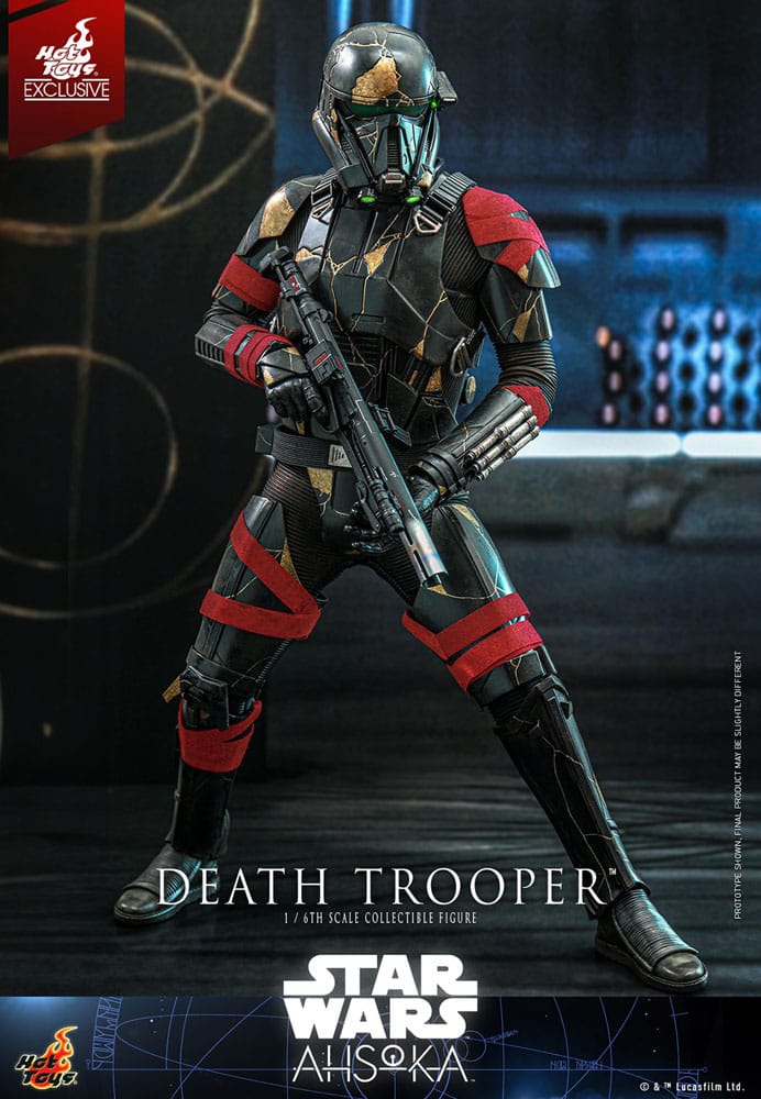 Star Wars: Ahsoka Television Masterpiece Action Figure 1/6 Death Trooper Hot Toys Exclusive 31 cm