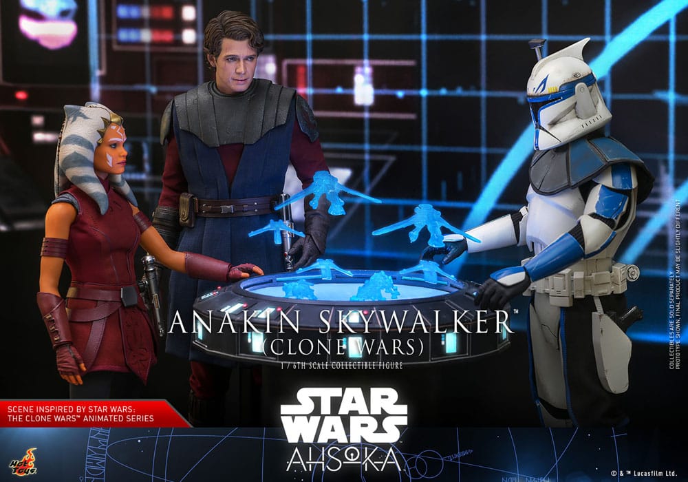 Star Wars: The Clone Wars Actionfigur 1/6 Anakin Skywalker 31 cm