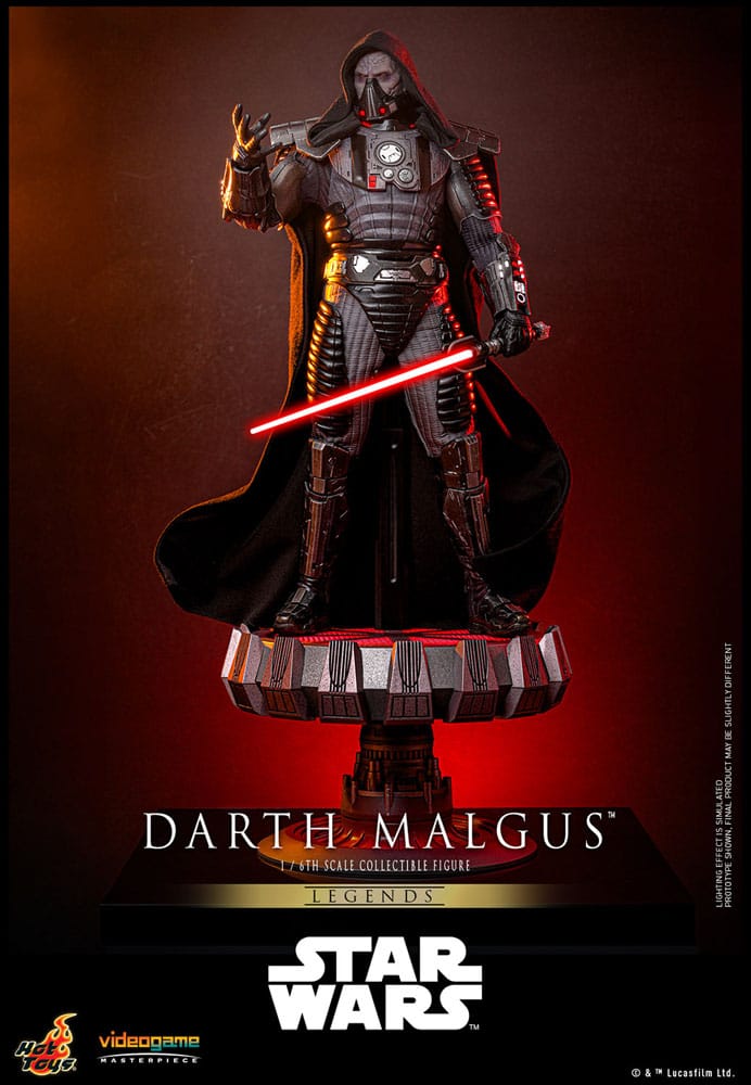 Star Wars Legends Videogame Masterpiece Action Figure 1/6 Darth Malgus 34 cm