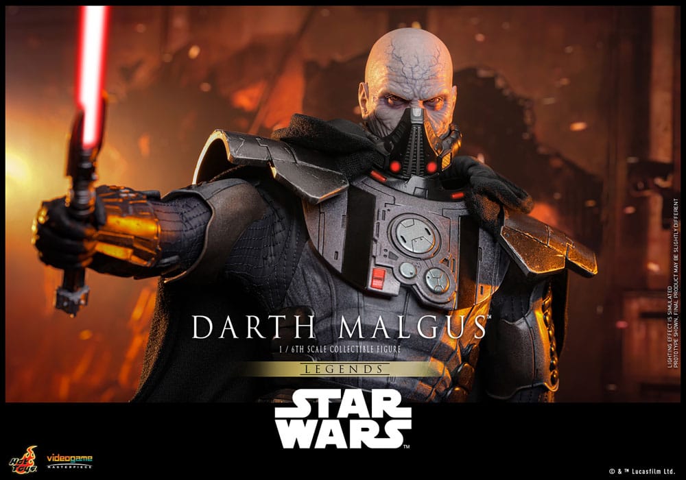 Star Wars Legends Videogame Masterpiece Action Figure 1/6 Darth Malgus 34 cm