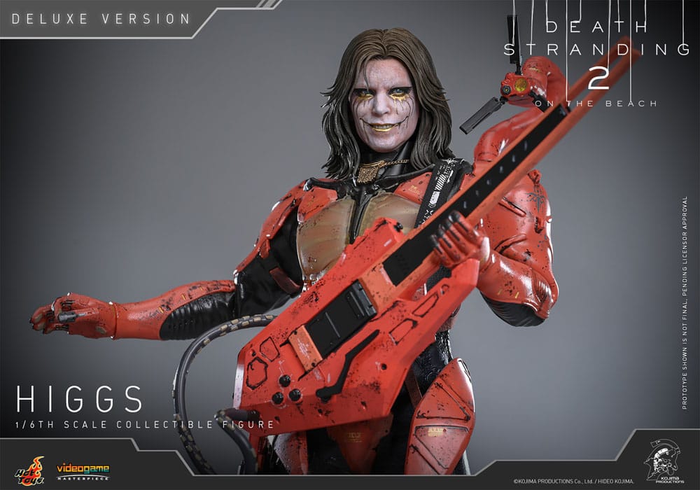 Death Stranding 2: On the Beach Videogame Masterpiece Action Figure 1/6 Higgs (Deluxe Version) 33 cm