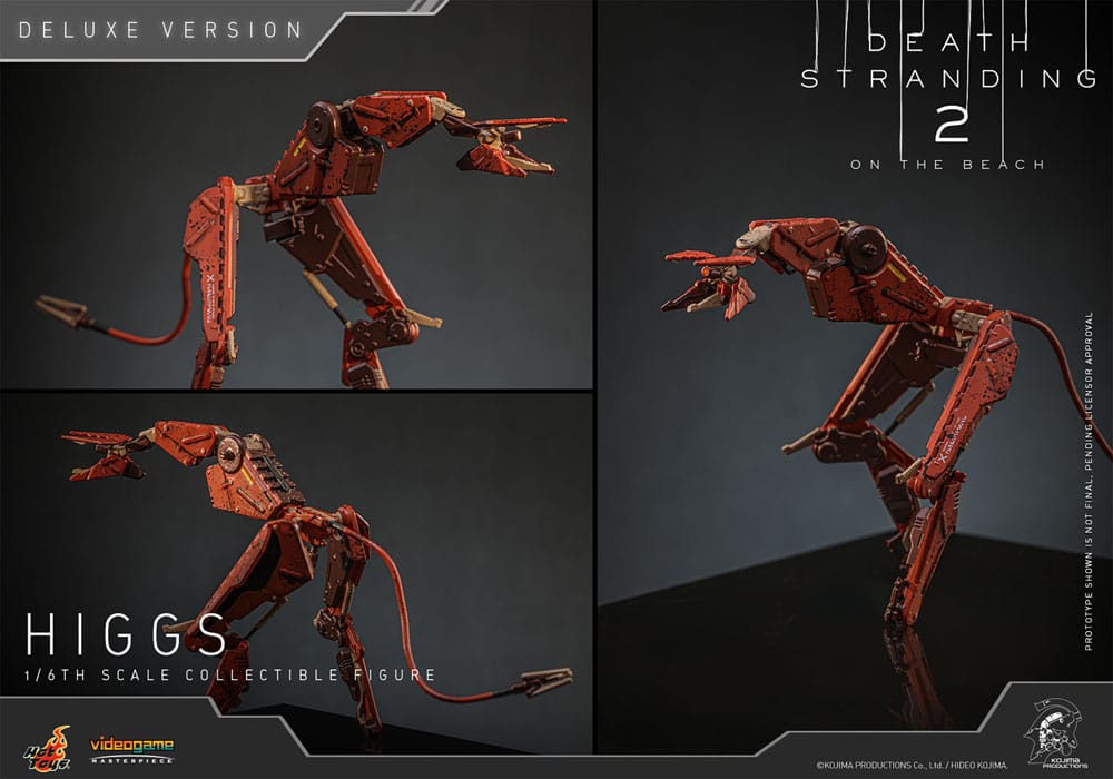 Death Stranding 2: On the Beach Videogame Masterpiece Action Figure 1/6 Higgs (Deluxe Version) 33 cm