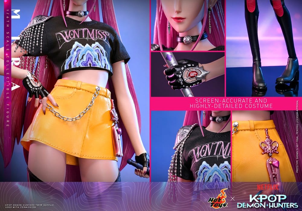 KPop Demon Hunters Action Figure 1/6 Mira 28 cm