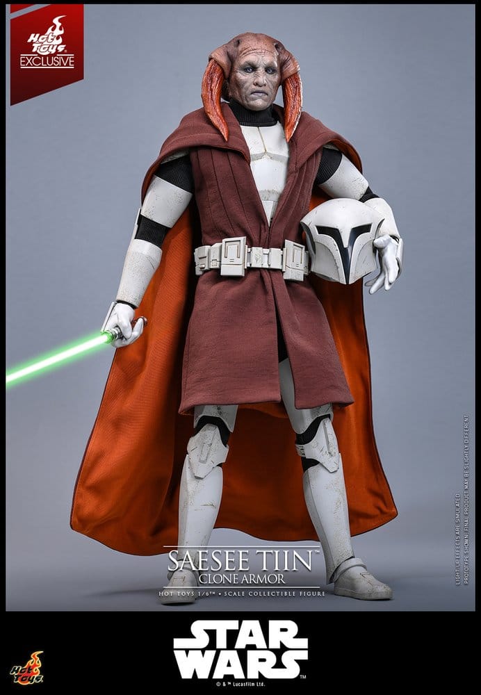 Star Wars: The Clone Wars Television Masterpiece Action Figure 1/6 Saesee Tiin (Clone Armor) (Hot Toys Exclusive) 32 cm