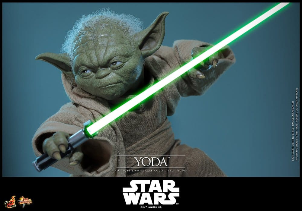 Star Wars: Revenge of the Sith Movie Masterpiece Action Figure 1/6 Yoda 14 cm