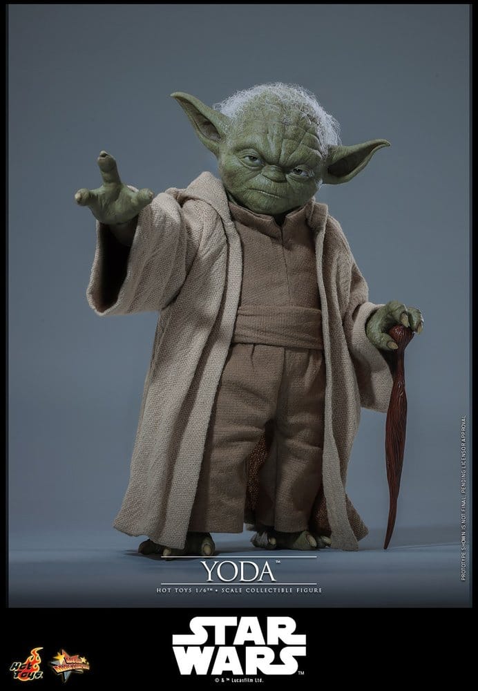 Star Wars: Revenge of the Sith Movie Masterpiece Action Figure 1/6 Yoda 14 cm