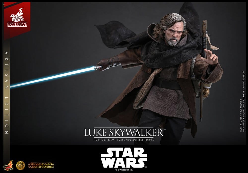 Star Wars: The Last Jedi Movie Masterpiece Action Figure 1/6 Luke Skywalker (Artisan Edition) 29 cm