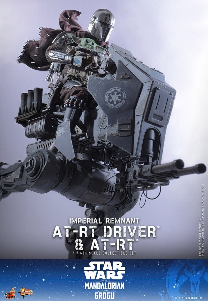 Star Wars: The Mandalorian & Grogu Movie Masterpiece Vehicle 1/6 AT-RT 60 cm