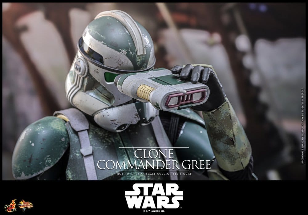 Star Wars Movie Masterpiece Action Figure 1/6 Clone Commander Gree 30 cm