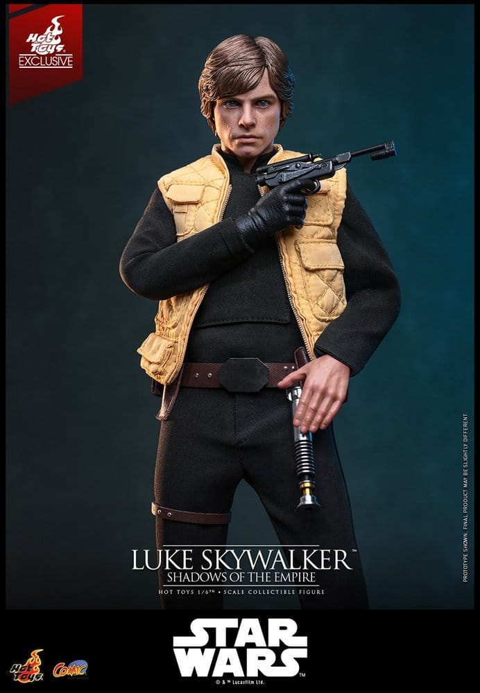 Star Wars Comic Masterpiece Action Figure 1/6 Luke Skywalker (Shadows Of The Empire) (Hot Toys Exclusive) 28 cm