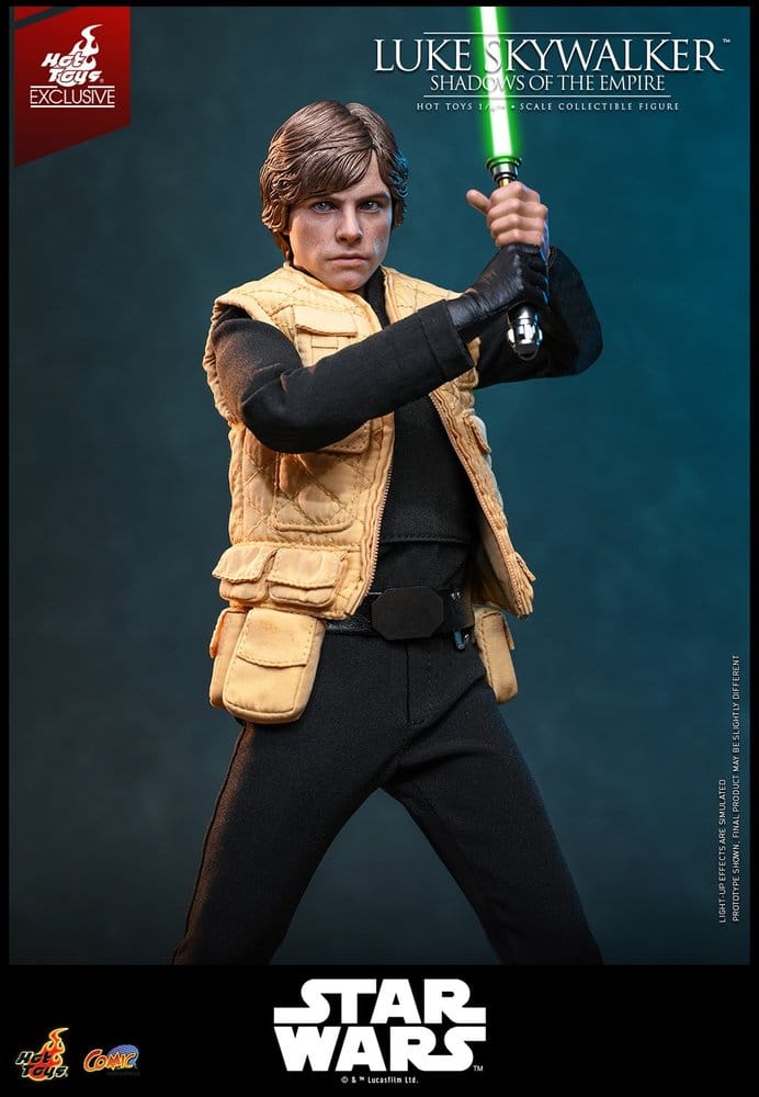 Star Wars Comic Masterpiece Action Figure 1/6 Luke Skywalker (Shadows Of The Empire) (Hot Toys Exclusive) 28 cm