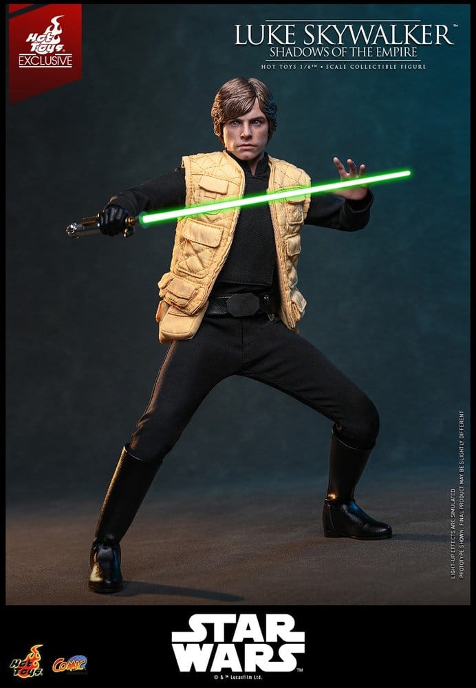 Star Wars Comic Masterpiece Action Figure 1/6 Luke Skywalker (Shadows Of The Empire) (Hot Toys Exclusive) 28 cm