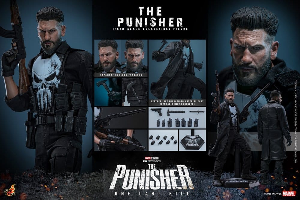 Marvel Television Masterpiece Action Figure 1/6 The Punisher 31 cm