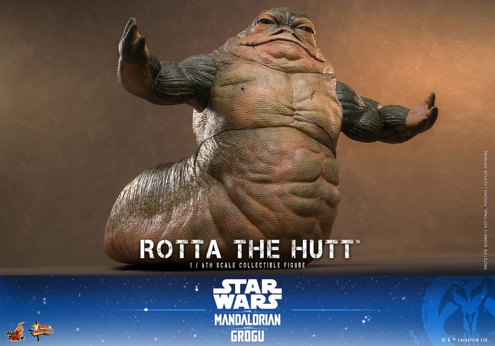 Star Wars Movie Masterpiece Action Figure 1/6 Rotta The Hutt 32 cm