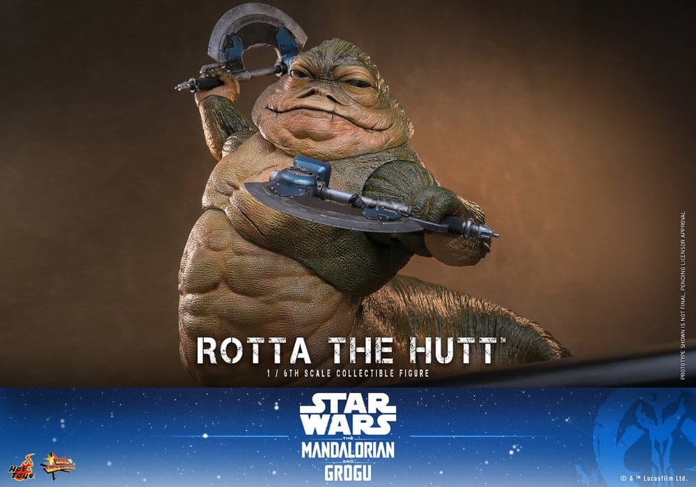 Star Wars Movie Masterpiece Action Figure 1/6 Rotta The Hutt 32 cm