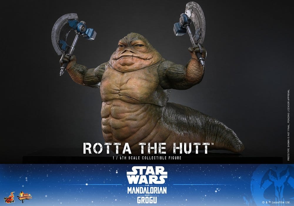 Star Wars Movie Masterpiece Action Figure 1/6 Rotta The Hutt 32 cm