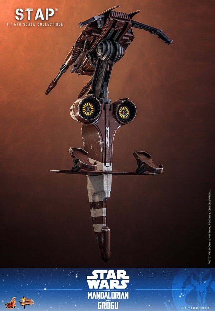 Star Wars: The Mandalorian & Grogu Movie Masterpiece Accessory 1/6 STAP 32 cm