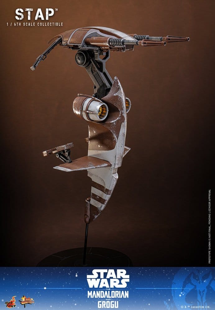 Star Wars: The Mandalorian & Grogu Movie Masterpiece Accessory 1/6 STAP 32 cm