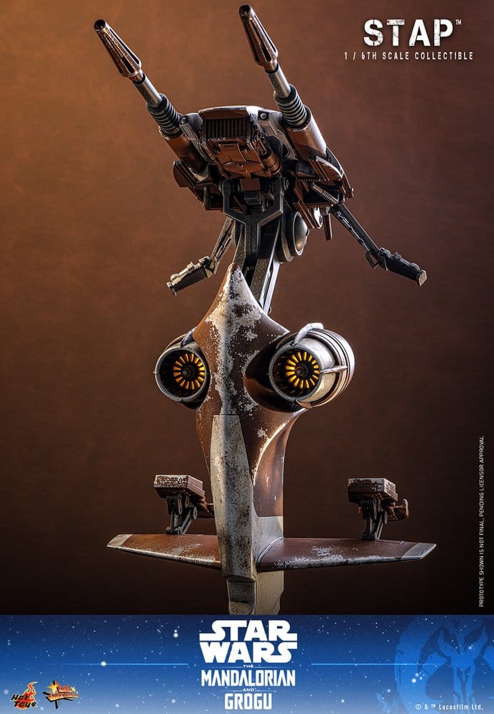 Star Wars: The Mandalorian & Grogu Movie Masterpiece Accessory 1/6 STAP 32 cm