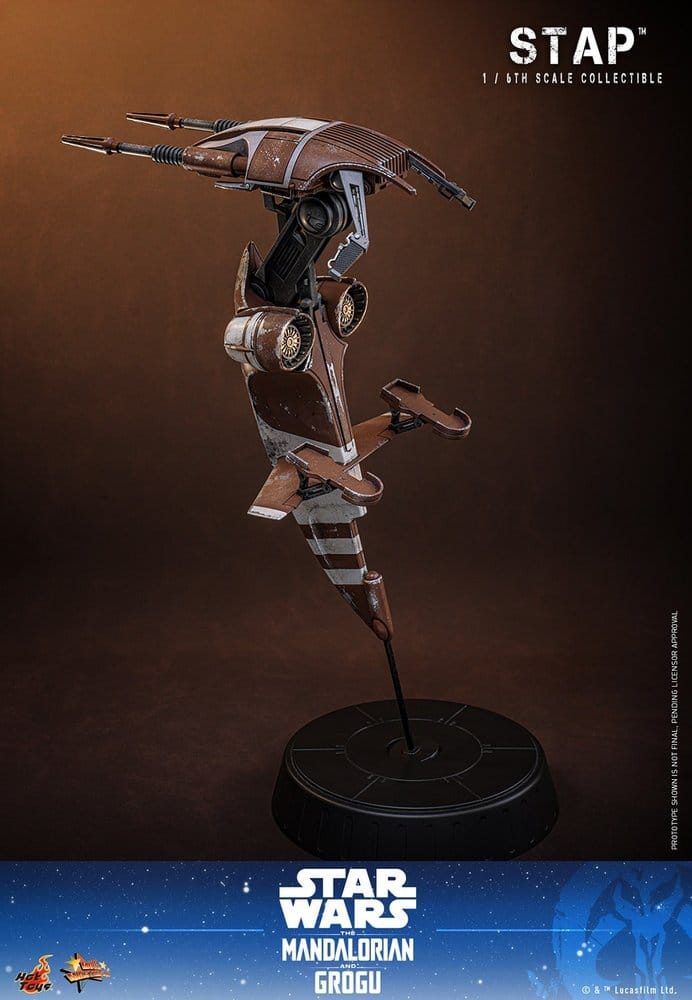 Star Wars: The Mandalorian & Grogu Movie Masterpiece Accessory 1/6 STAP 32 cm