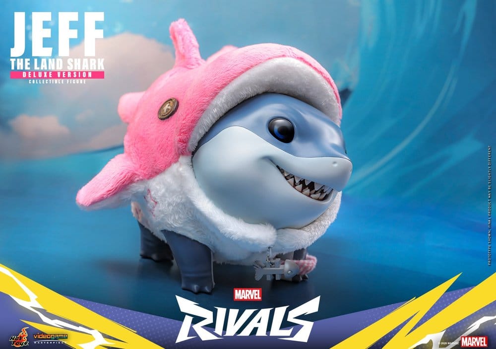 Marvel Rivals Videogame Masterpiece Series Action Figure Jeff the Land Shark (Deluxe Version) 11 cm