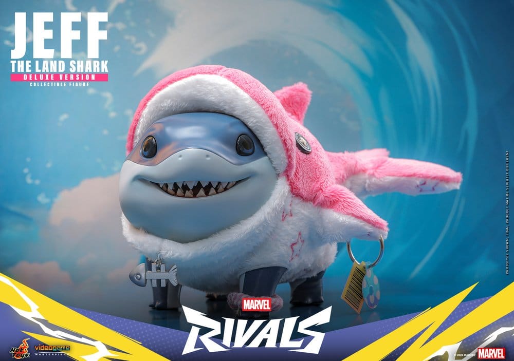 Marvel Rivals Videogame Masterpiece Series Action Figure Jeff the Land Shark (Deluxe Version) 11 cm