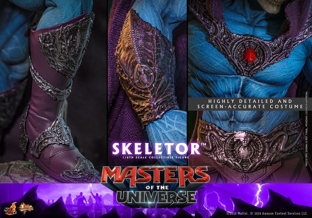 Masters of the Universe Movie Masterpiece Action Figure 1/6 Skeletor 31 cm