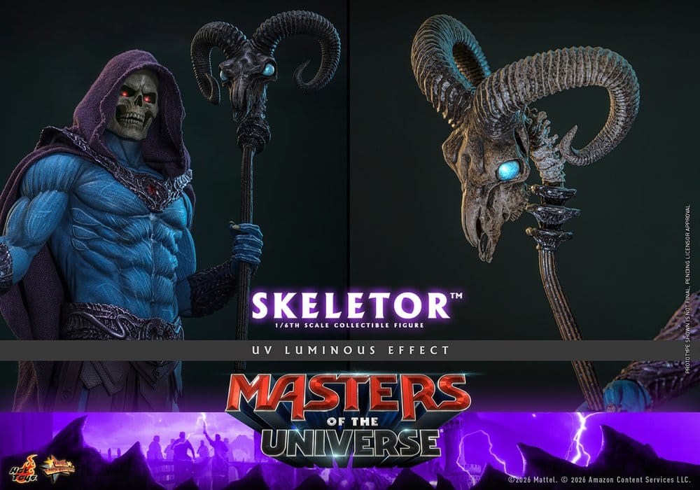 Masters of the Universe Movie Masterpiece Action Figure 1/6 Skeletor 31 cm