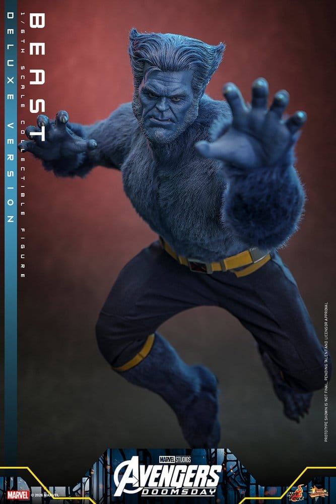Marvel X-Men Movie Masterpiece Action Figure 1/6 Beast (Deluxe Version) 33 cm