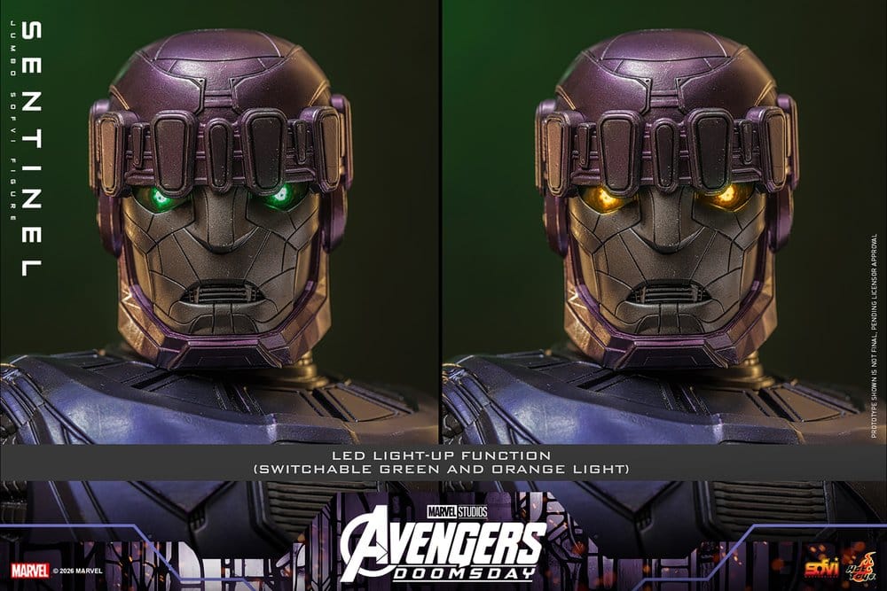 Marvel Sofvi Masterpiece Series Action Figure Sentinel 60 cm