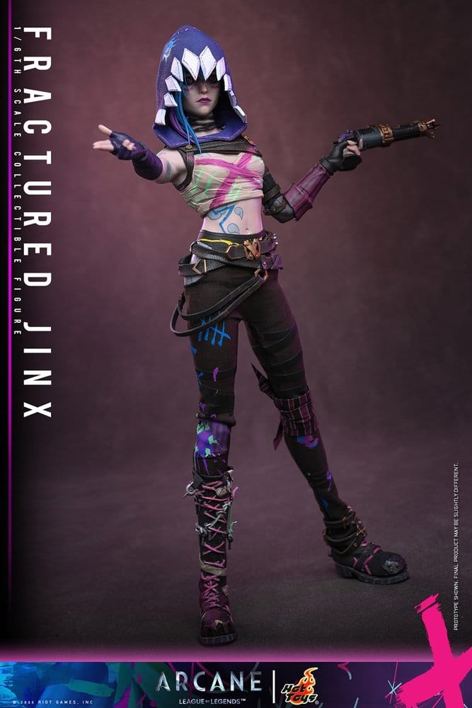 Arcane Action Figure 1/6 Fractured Jinx 28 cm