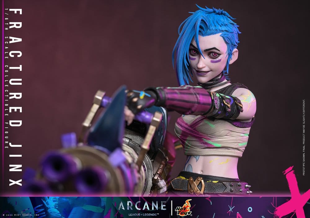 Arcane Action Figure 1/6 Fractured Jinx 28 cm