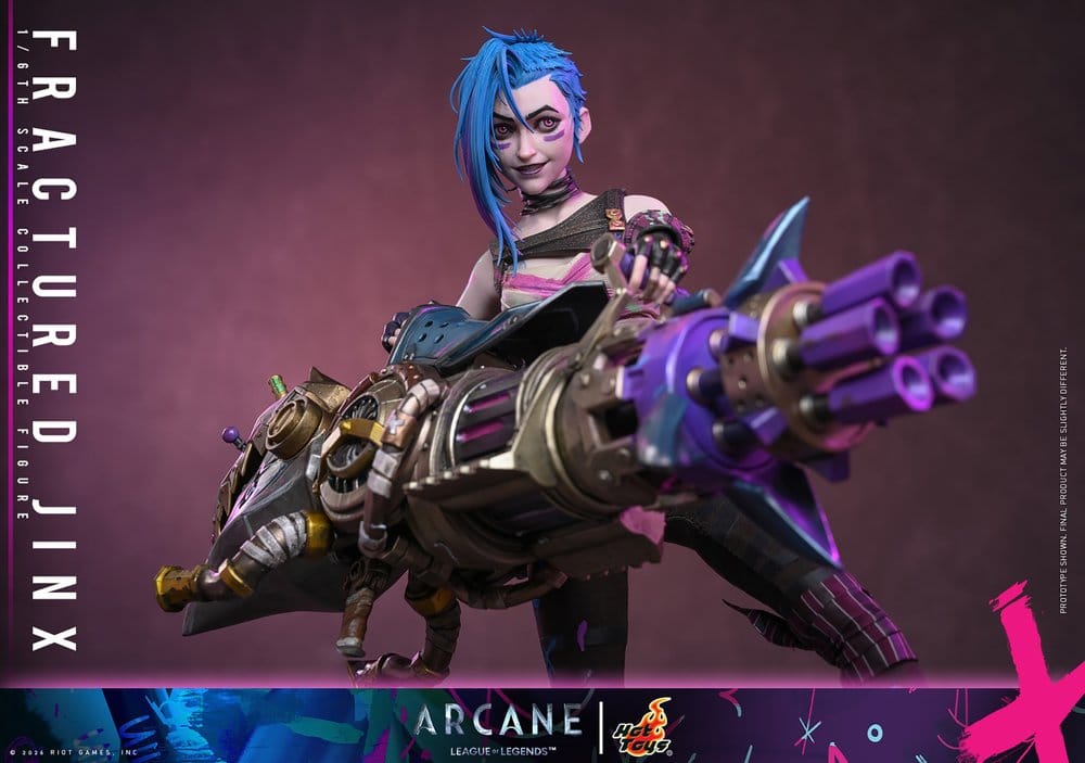 Arcane Action Figure 1/6 Fractured Jinx 28 cm