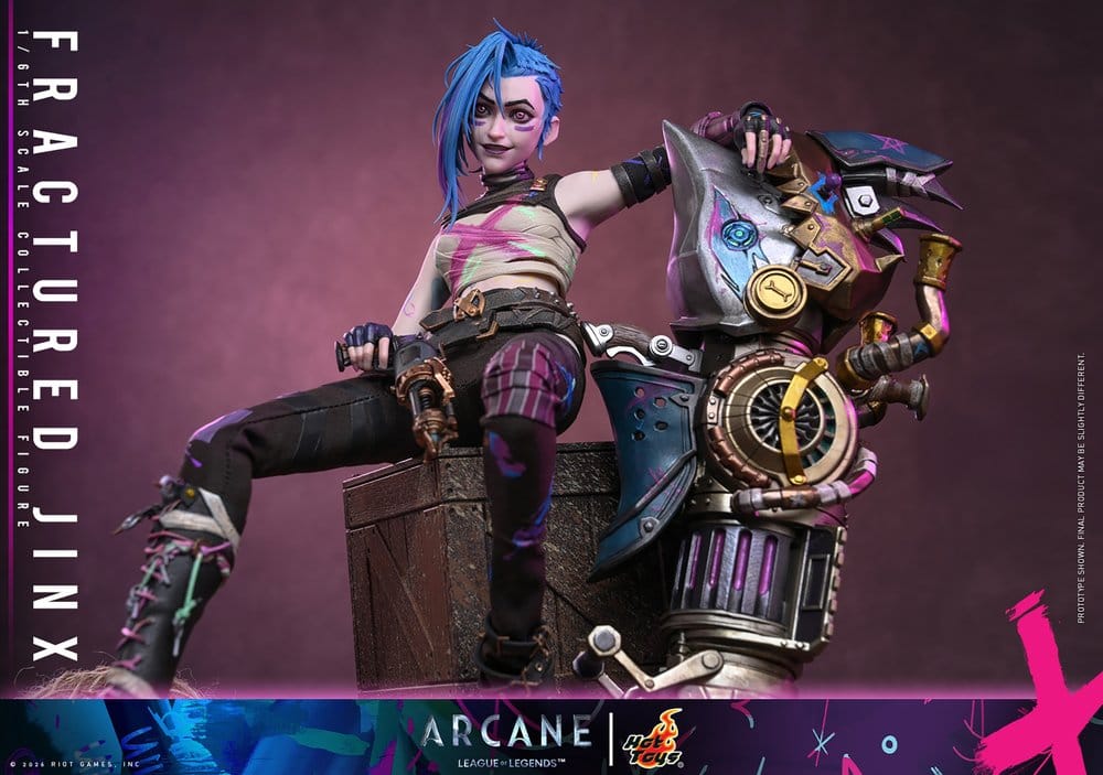 Arcane Action Figure 1/6 Fractured Jinx 28 cm