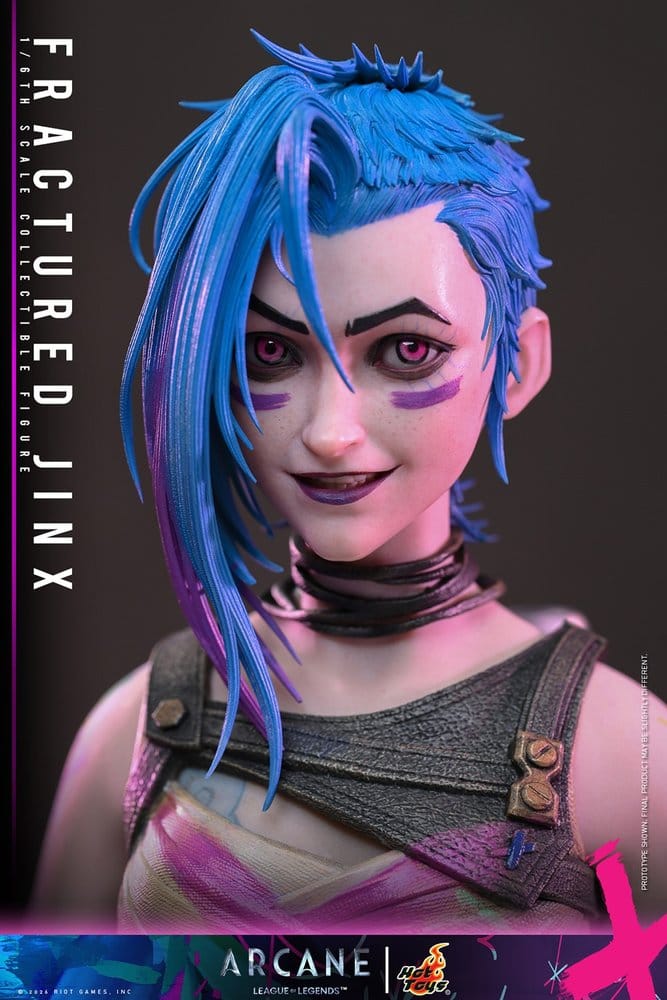 Arcane Action Figure 1/6 Fractured Jinx 28 cm