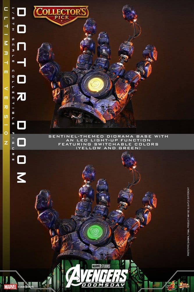 Avengers: Doomsday Movie Masterpiece Action Figure 1/6 Doctor Doom (Ultimate Version) 31 cm