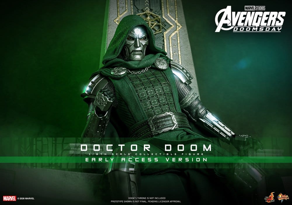 Avengers: Doomsday Movie Masterpiece Action Figure 1/6 Doctor Doom 31 cm