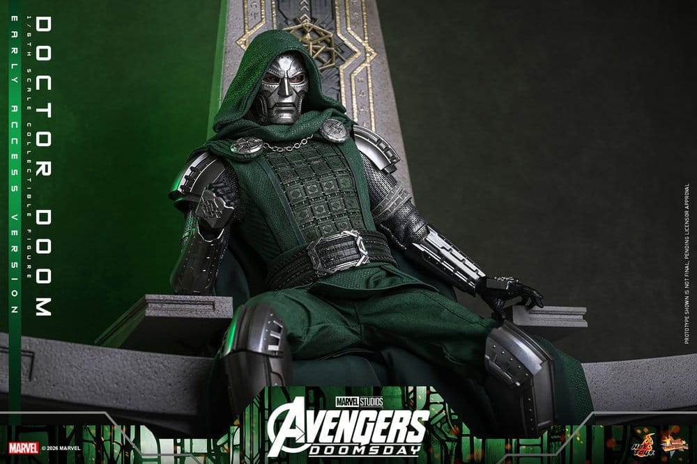 Avengers: Doomsday Movie Masterpiece Action Figure 1/6 Doctor Doom 31 cm