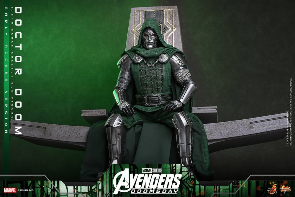 Avengers: Doomsday Movie Masterpiece Action Figure 1/6 Doctor Doom 31 cm