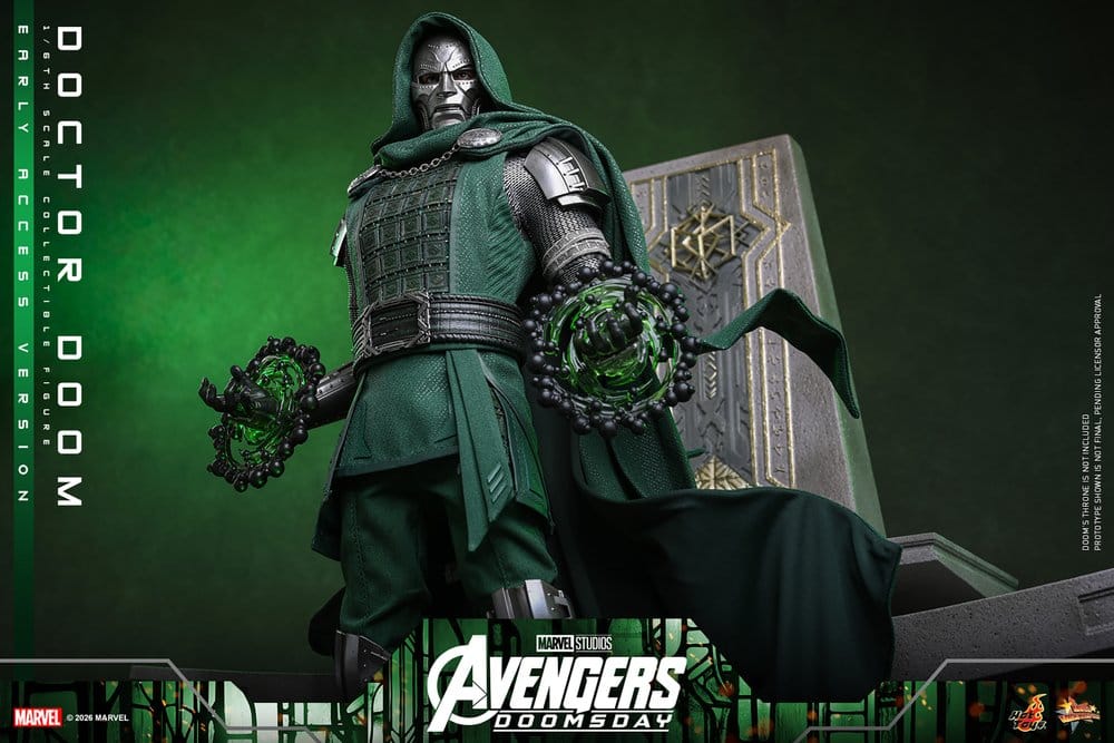 Avengers: Doomsday Movie Masterpiece Action Figure 1/6 Doctor Doom 31 cm
