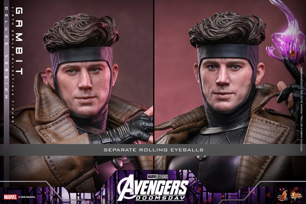 Avengers: Doomsday Movie Masterpiece Action Figure 1/6 Gambit (Deluxe Version) 31 cm
