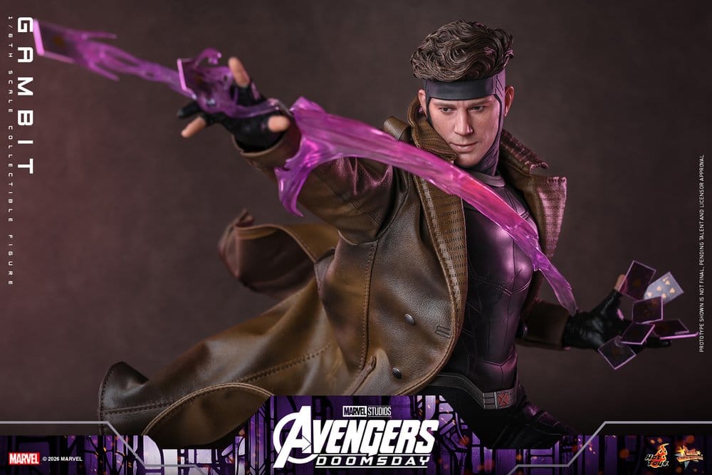 Avengers: Doomsday Movie Masterpiece Action Figure 1/6 Gambit 31 cm